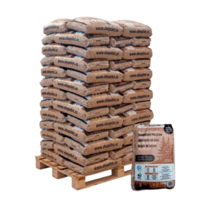 Ebepellet Pellet di Legno DINplus – 77 Sacchi da 15 kg